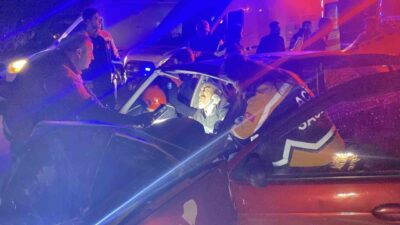 Çorum’da meydana gelen bir trafik kazasında, 3’ü çocuk 8 kişi