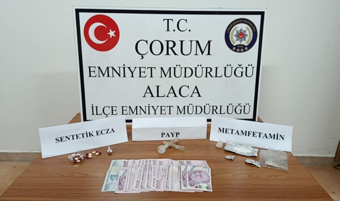 Çorum’un Alaca ilçesinde, yılbaşı gecesi huzur ve güvenliği sağlamaya yönelik