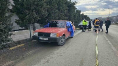 Safranbolu ilçesinde bir sürücü, Emek Kavşağı mevkiinde direksiyon başındayken aniden