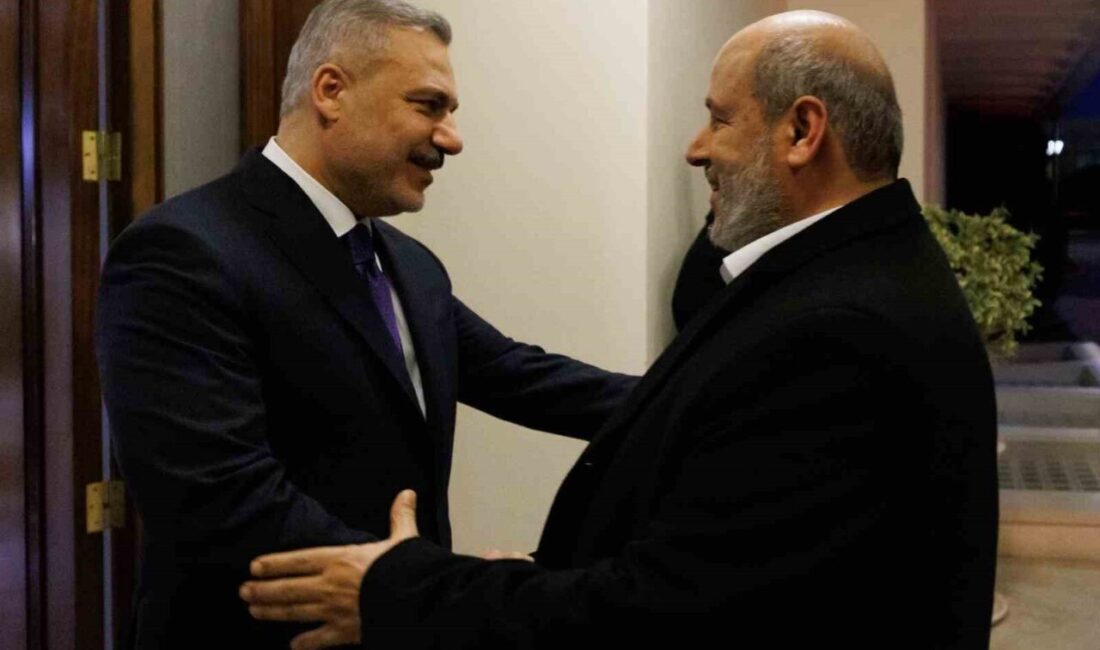 Türkiye Dışişleri Bakanı Hakan Fidan, Hamas Siyasi Büro Üyesi Halil