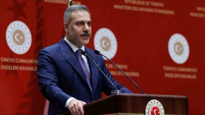 Dışişleri Bakanı Hakan Fidan, Fransa Dışişleri Bakanı Jean-Nol Barrot ile