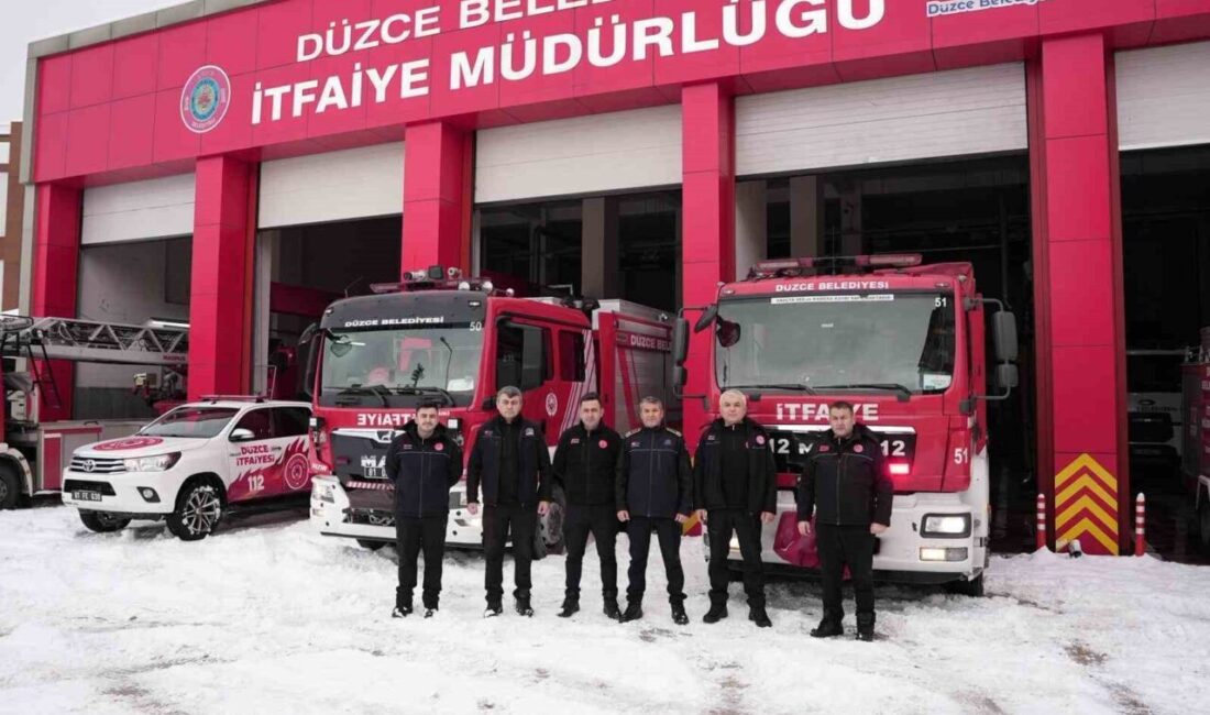 Düzce Belediyesi İtfaiye Müdürü Mehmet Ali Kahraman, Düzce’yi etkisi altına