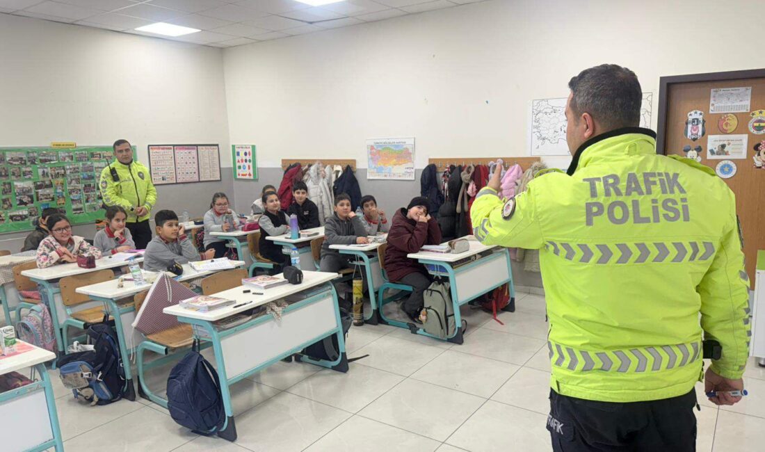 Yerköy İlçe Emniyet Müdürlüğü tarafından çocukların bilinçlendirilmesi ve güvenli yaşam