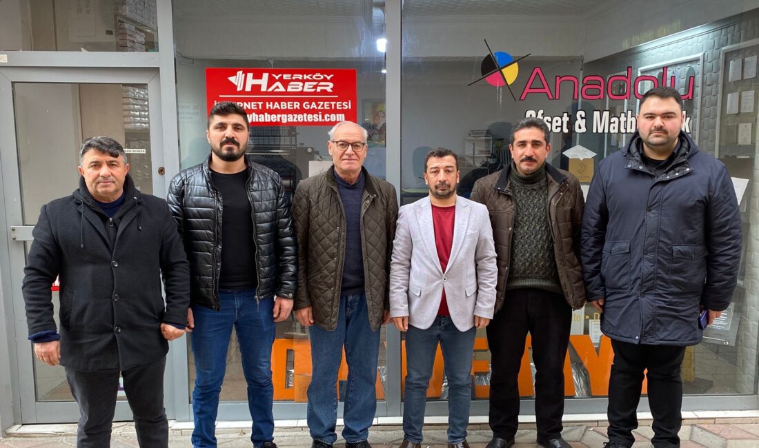 AK Parti Yerköy İlçe Başkanı Serkan Işık ve ilçe yönetimi,