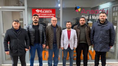 AK Parti Yerköy İlçe Başkanı Serkan Işık ve ilçe yönetimi,