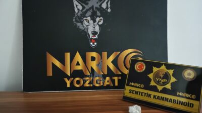 Yozgat narkotik Şube Müdürlüğü ve Yerköy Narkotik Büro Amirliği ekiplerinin