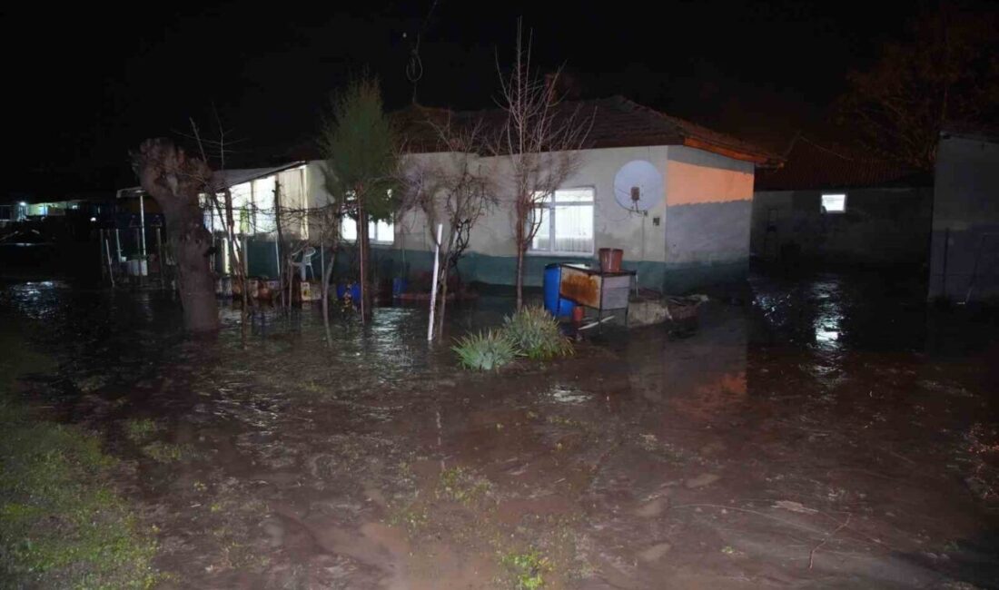 Edirne’nin Havsa ilçesinde bugün sürekli yağan şiddetli yağmur sonucunda, Abalar