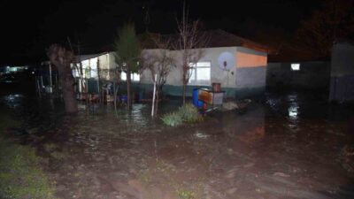 Edirne’nin Havsa ilçesinde bugün sürekli yağan şiddetli yağmur sonucunda, Abalar