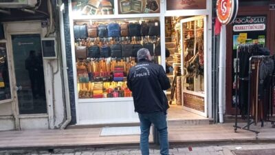 Edirne’de gece geç saatlerde meydana gelen hırsızlık olaylarında, henüz kimliği
