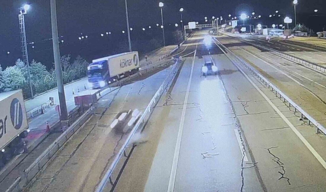 Edirne’de meydana gelen üzücü bir olayda, alkollü bir sürücü otoyolda