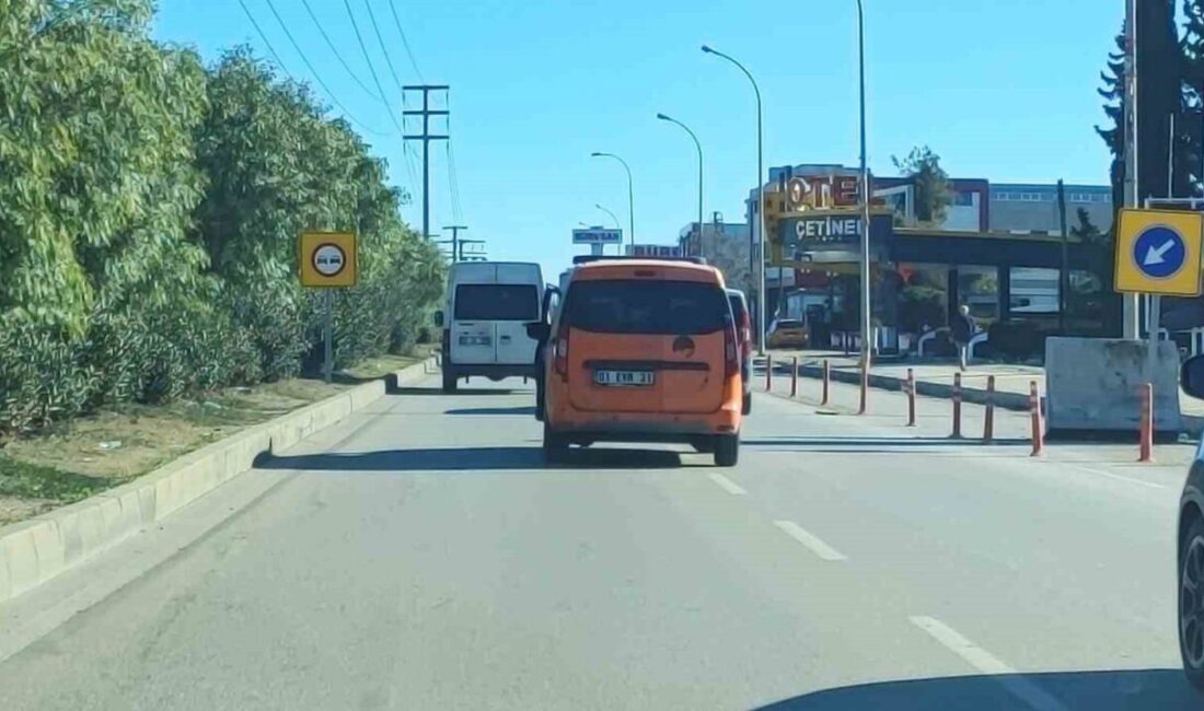 Adana’da, Yüreğir ilçesinde D-400 karayolunda seyir halinde olan Karayolları Genel