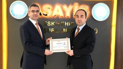Eskişehir İl Emniyet Müdürü Tolga Yılmaz, Asayiş Şube Müdürlüğü personeli