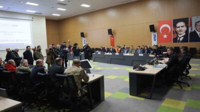 Erzincan Valisi Hamza Aydoğdu’nun başkanlığında düzenlenen Kış ve Yılbaşı Tedbirleri