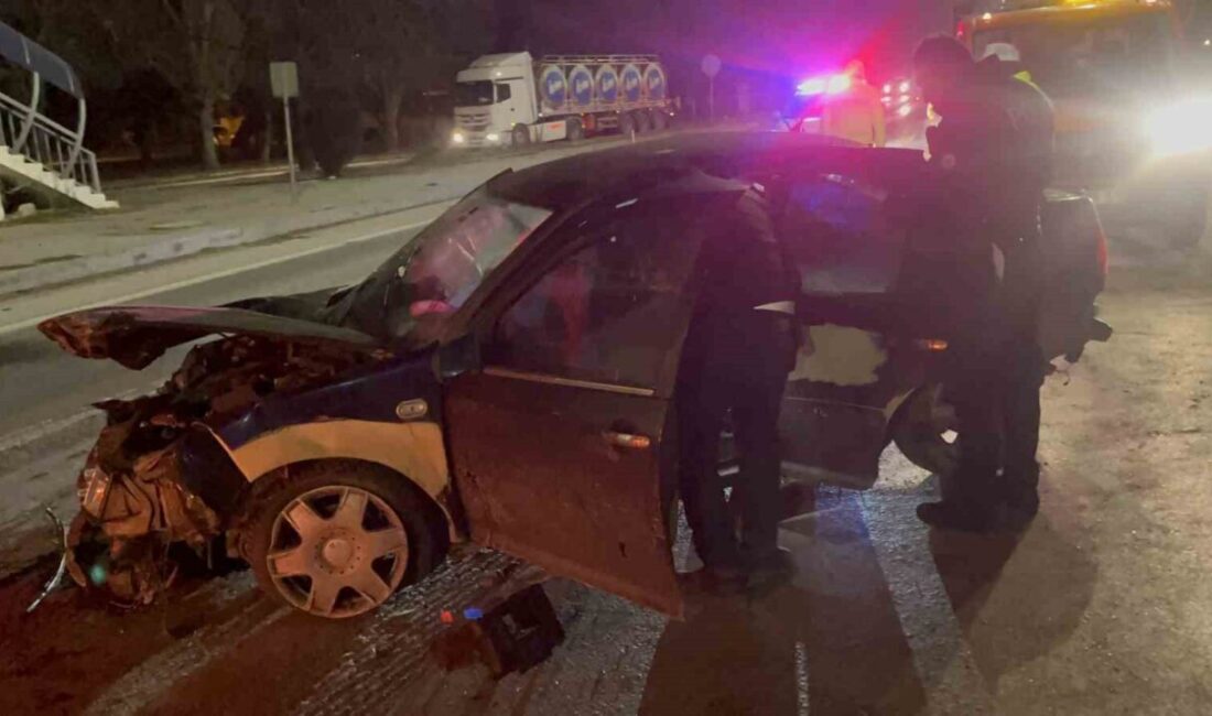 Eskişehir’de meydana gelen trafik kazasında, ehliyetsiz bir sürücü yönetimindeki araç