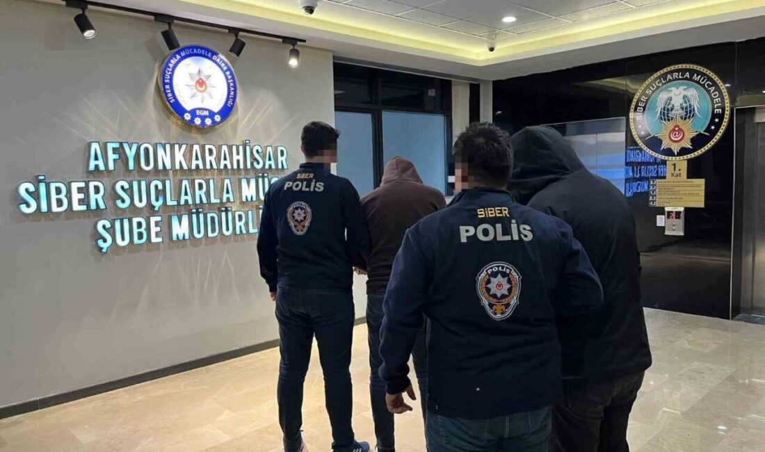 Afyonkarahisar’da faaliyet gösteren sahte bir internet sitesi aracılığıyla bir vatandaşı