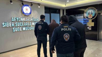 Afyonkarahisar’da faaliyet gösteren sahte bir internet sitesi aracılığıyla bir vatandaşı