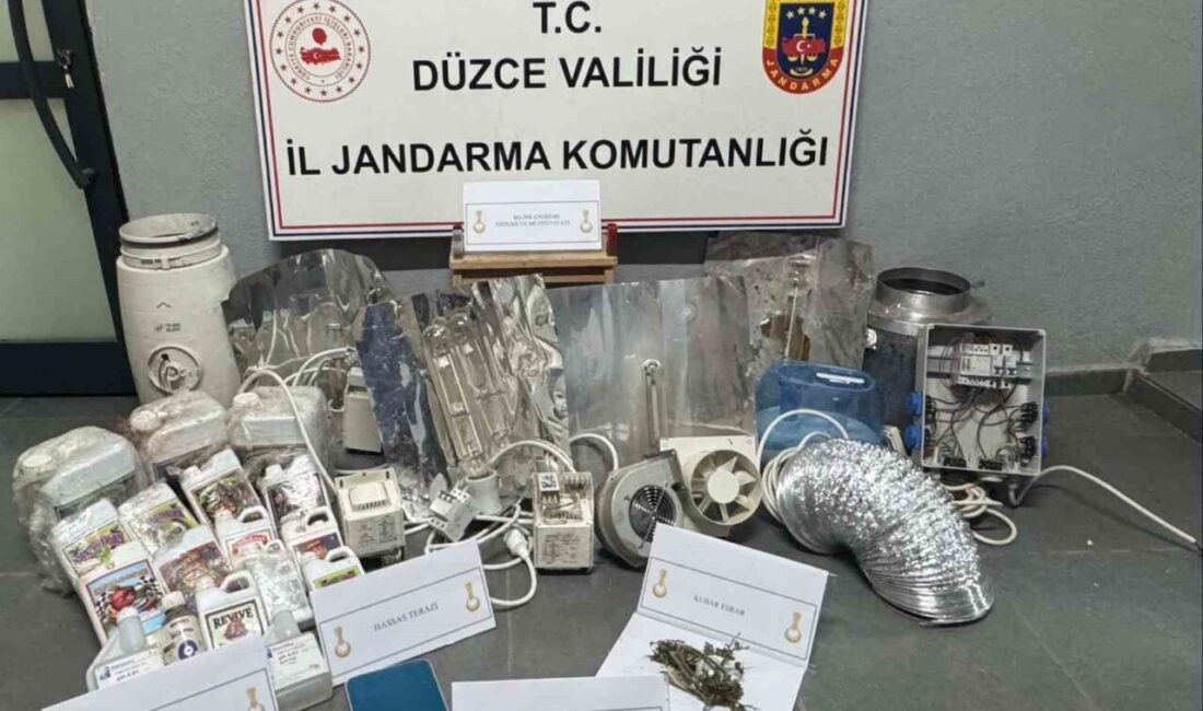 Düzce İl Jandarma Komutanlığı, 21-23 Ocak tarihleri arasında gerçekleştirdiği operasyonları