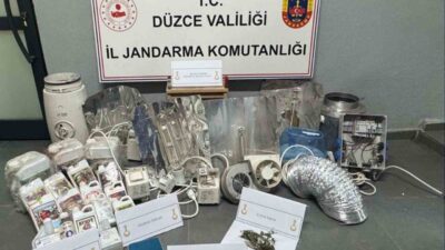 Düzce İl Jandarma Komutanlığı, 21-23 Ocak tarihleri arasında gerçekleştirdiği operasyonları