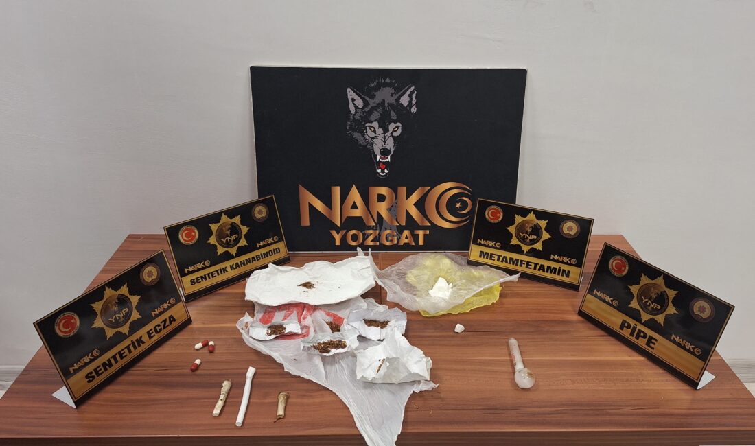 Yozgat Narkotik Suçlarla Mücadele Şube Müdürlüğü ile Yerköy Narkotik Büro