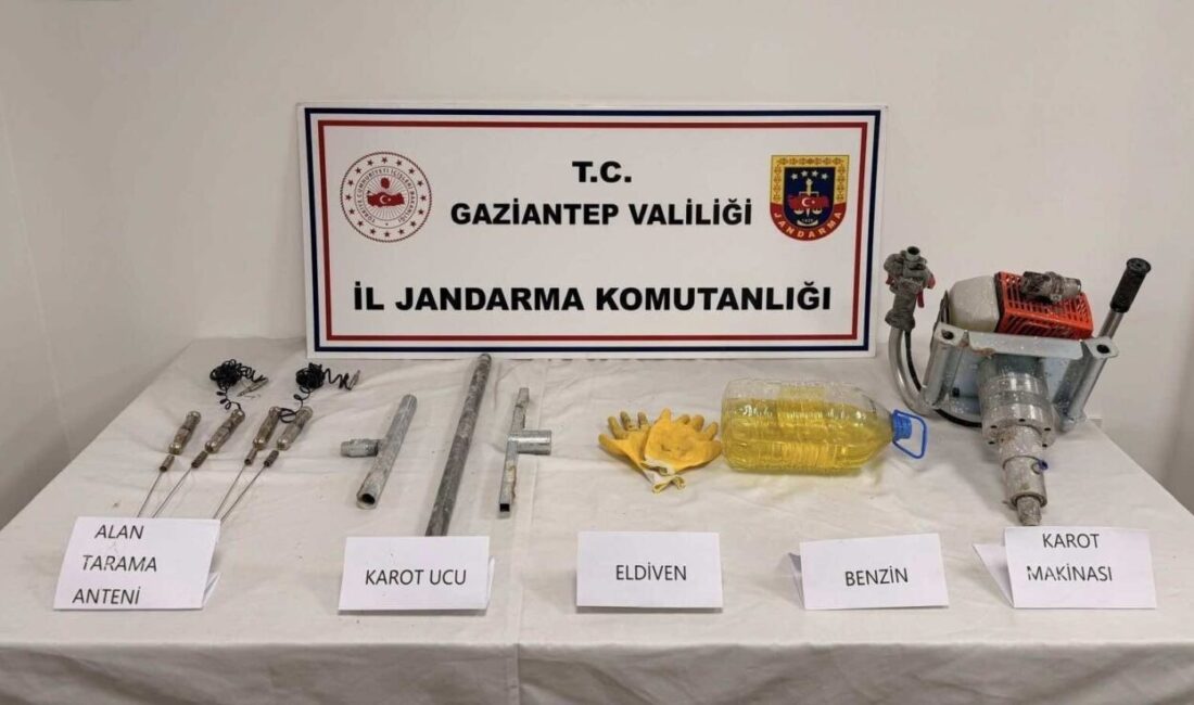 Gaziantep’te tarihi eser kaçakçılığını önlemeye yönelik çalışma yapan Gaziantep İl