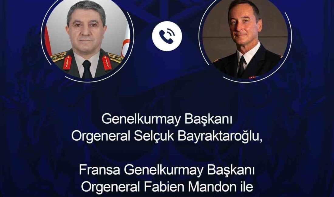 Türkiye’nin Genelkurmay Başkanı Orgeneral Selçuk Bayraktaroğlu, Fransa Genelkurmay Başkanı Orgeneral