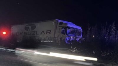 Bulancak ilçesinde Karadeniz Sahil Yolu’nda meydana gelen trafik kazasında bir