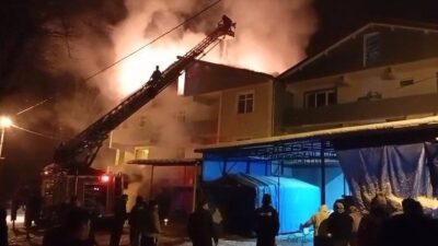Zonguldak’ın Gökçebey ilçesinde, Veyisoğlu köyü İbrahimbeyoğlu Mahallesi’nde bulunan 3 katlı