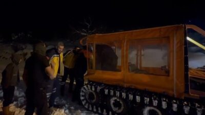 Gaziantep’te bir köyde rahatsızlanan bir kadına yardım eli uzandı. Şehitkamil