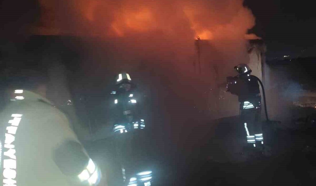 Hatay’ın Antakya ilçesinde Derince Mahallesi’nde meydana gelen yangın sonucunda bir