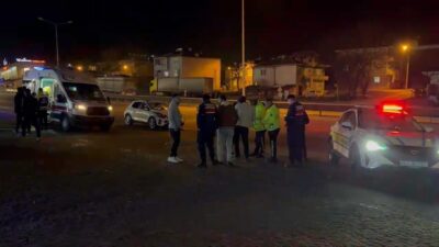 Bir kaza nedeniyle İnegöl ilçesinde meydana gelen trafik kazasında, bir