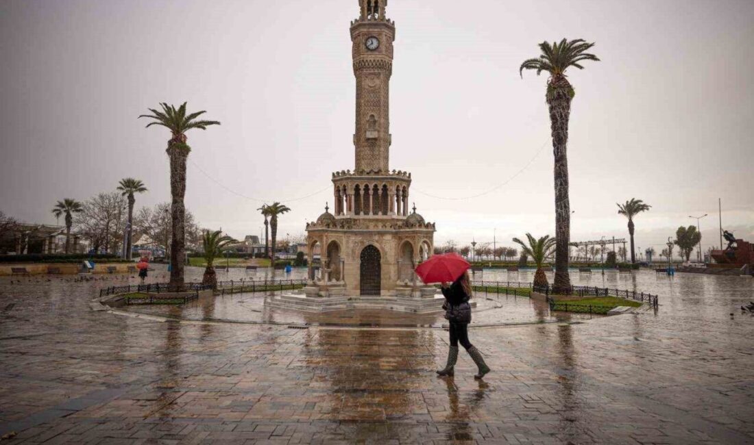 İzmir Büyükşehir Belediyesi, sabah saatlerinde etkili olan şiddetli yağış sonucu