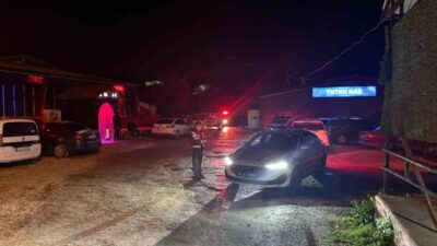 İznik ilçesinde yılbaşı gecesi, polis ekipleri tarafından asayiş ve trafik