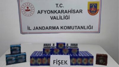 Afyonkarahisar ilinde Jandarma ekipleri tarafından gerçekleştirilen bir operasyonda, faturasız olduğu