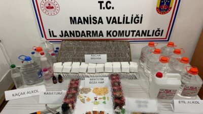 Manisa’nın Akhisar ilçesine bağlı Jandarma Özel Asayiş Timi (JASAT) ile