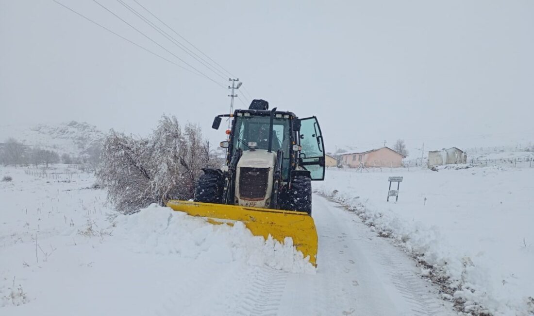 Kırşehir’de etkili olan kar yağışıyla ilgili olarak kapalı yol olmadığı