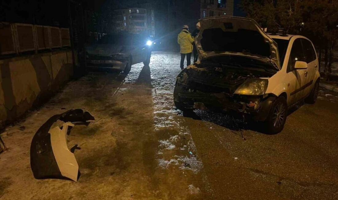 Karaman’da, akşam saatlerinde meydana gelen bir trafik kazasında, bir sürücü