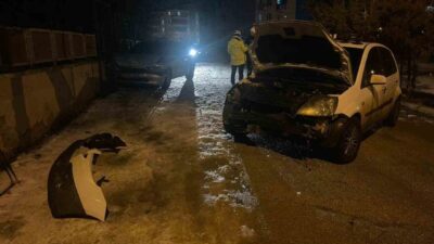 Karaman’da, akşam saatlerinde meydana gelen bir trafik kazasında, bir sürücü