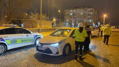 Karaman’da, yeni yılın ilk gününde alkollü araç kullanan ve trafik