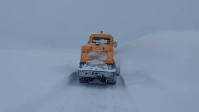 Kars’ta devam eden şiddetli kar yağışı ve tipi sonucunda 143