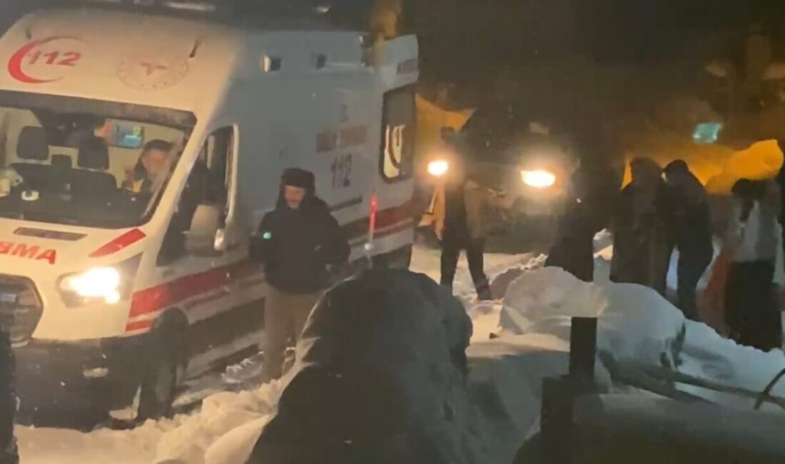 Kars’ın Selim ilçesinde şiddetli kar yağışı ve tipi, yaşamı olumsuz