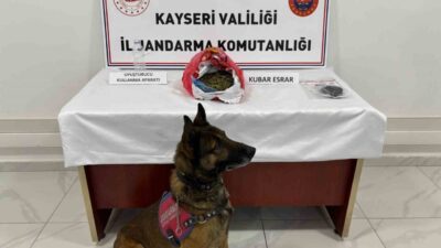 Develi ilçesinde jandarma ekipleri tarafından gerçekleştirilen uyuşturucu operasyonunda 3 şahıs