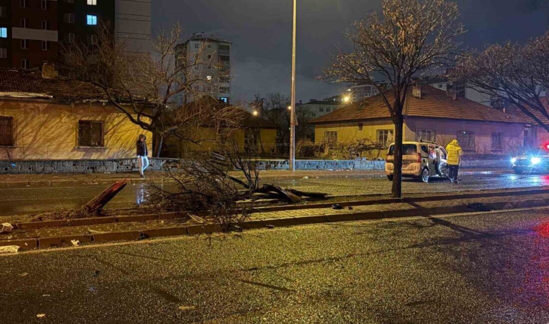 Kocasinan ilçesinde yaşanan trafik kazasında, bir otomobil ile hafif ticari