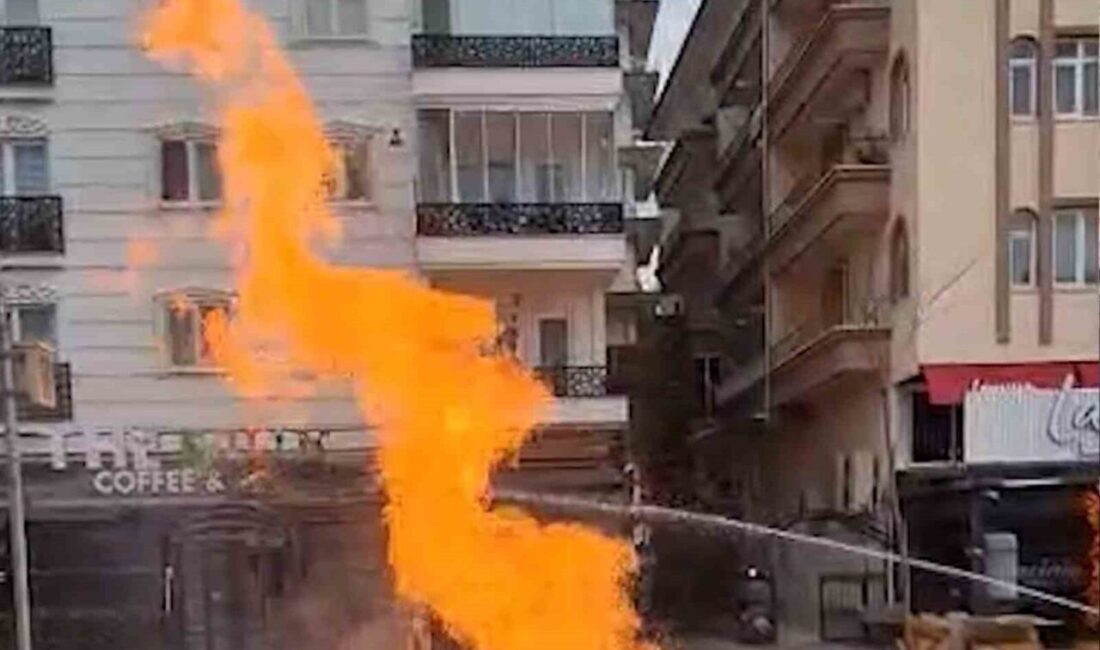 Kırıkkale’deki bir olayda, Atatürk Bulvarı üzerinde gerçekleştirilen kazı çalışması sırasında