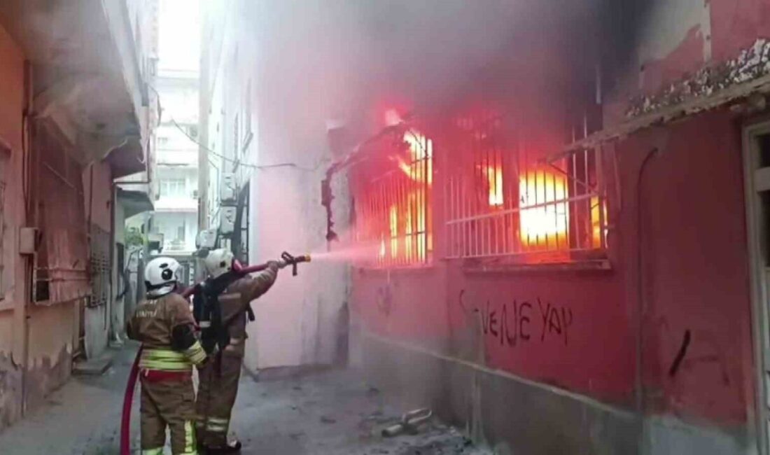 Hatay’ın İskenderun ilçesinde Hürriyet Mahallesi’nde meydana gelen olayda, bir apartmanın