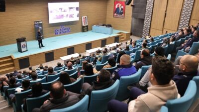 Kütahya Belediyesi personeline uyuşturucuyla mücadele konusunda farkındalık kazandırmak amacıyla Türkiye