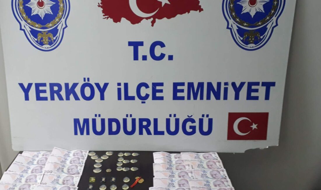 Yerköy İlçe Emniyet Müdürlüğü ekipleri, dolandırıcılık ve parada sahtecilik olayına