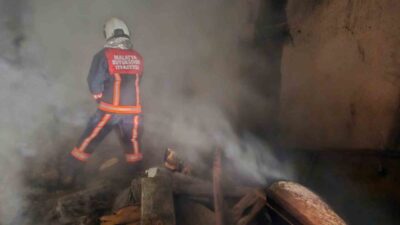 Malatya’nın Hekimhan ilçesinde, Kurşunlu Mahallesi’nde bir ev yangını meydana geldi