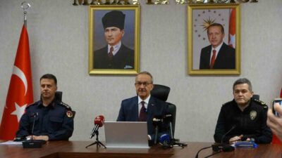 Malatya Valisi Seddar Yavuz, kent genelinde 2024-2025 yılları arasında asayiş,