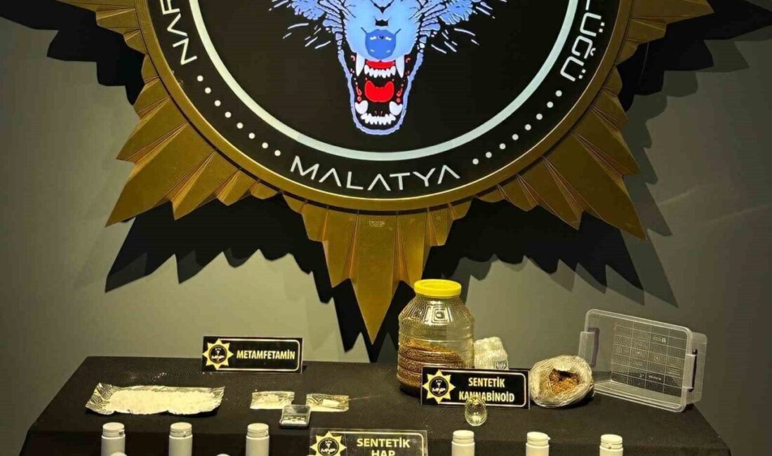 Malatya’da gerçekleştirilen bir uyuşturucu operasyonunda, “torbacı” olarak bilinen sokak satıcılarına