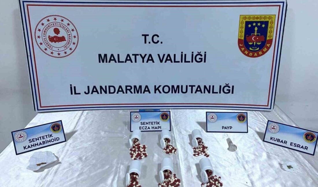 Malatya’da yapılan iki ayrı operasyonda, toplam bin 627 adet sentetik